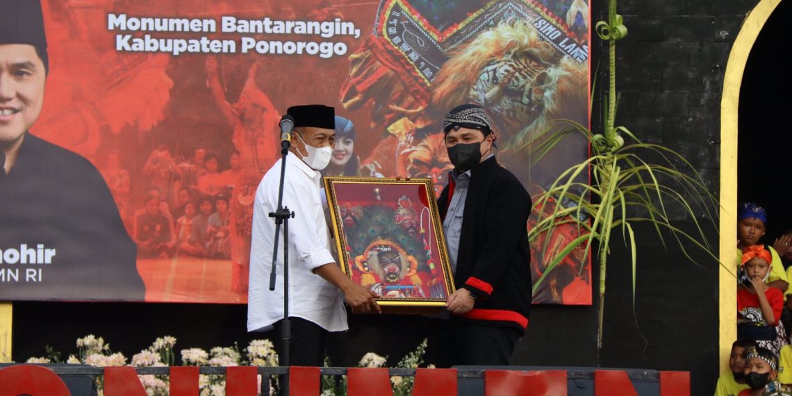 Erick Thohir Bangkitkan Wisata Lokal Agar Reog Ponorogo Semakin Mendunia