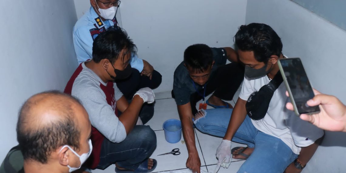 Petugas Lapas Madiun Gagalkan Penyelundupan Sabu dan Inex